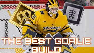 THE BEST BUILD I HAVE EVER USED  NHL 24 Goalie [upl. by Nyluqcaj744]