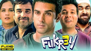 Fukrey 3 Full Movie HD  Pulkit Samrat Varun Sharma Richa Chadha Pankaj Tripathi  Facts amp Review [upl. by Edlihtam]