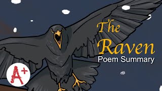 The Raven  Poem Summary [upl. by Ennaehr]