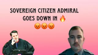 Sovereign Citizen Admiral Goes Down in Flames with his vessel But judge is not impressed [upl. by O'Connor]