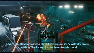 Cyberpunk 2077  quotThe Pickupquot Combat Theme Maelstrom Combat Theme [upl. by Siblee366]