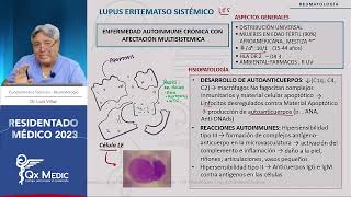 Reumatología  7 Lupus Eritematoso Sistémico LES [upl. by Aneele]