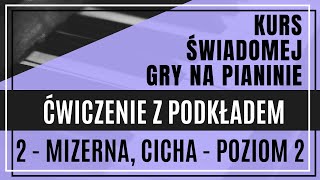 Część 4 Lekcja 2b  Mizerna cicha stajenka licha  poziom 2  ćwiczenie z akompaniamentem [upl. by Kendall]