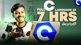 C language Full Tutorial for Beginners in Telugu  C language Full Course in Telugu [upl. by Osmo]