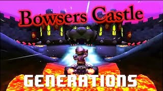 Mario Kart Bowsers Castle 1992 to 2011 Generations [upl. by Aynekat]