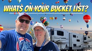 WHATS ON OUR RV BUCKET LIST [upl. by Southworth]