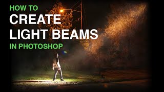 Create Beams Of Light From Nothing In Photoshop [upl. by Novick]