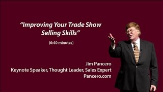 Improving Your Trade Show Selling Skills for sales reps [upl. by Veradi]