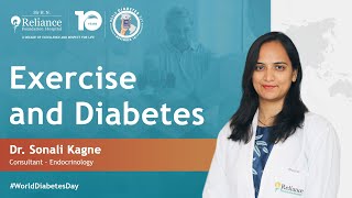 World Diabetes Day Video Series Exercise amp Diabetes with Dr Sonali Kagne [upl. by Nibur841]