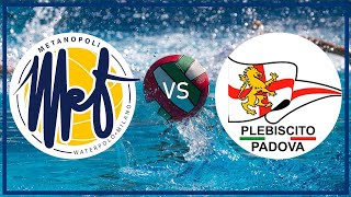 WATERPOLO MILANO vs PLEBISCITO PADOVA [upl. by Annawd817]