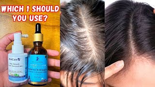 Pilgrim Vs Wishcare Hair Growth Serum  Pilgrim hair growth serum  Wishcare hair growth serum [upl. by Gnuoy6]