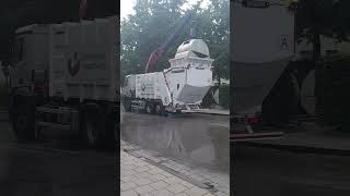 Altpapier Entsorgung Stadtwerke Rosenheim Juli 2024 Teil 1 MERCEDES BENZ AROCS [upl. by Pretrice617]