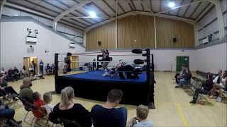 BWF British Wrestling Federation Dan Demain vs Tiger McGuigan at Ryhill Barnsley Wakefield [upl. by Rebba]