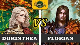 Dorinthea vs Florian  Testing Gameplay  Talishar  Rosetta [upl. by Annitsirhc]