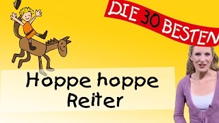 Hoppe hoppe Reiter  Anleitung zum Bewegen  Kinderlieder [upl. by Cerys]