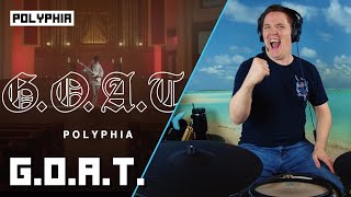 quotGOATquot By Polyphia On Drums [upl. by Mor]