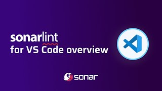 SonarLint for VS Code Overview  a free and open source IDE extension [upl. by Trutko]