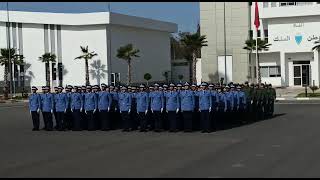 Défilé de douaniers à lInstitut de Formation Douanière [upl. by Red]