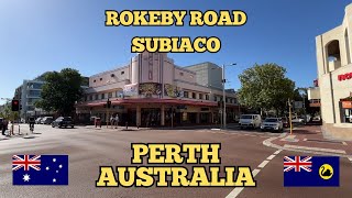 Exploring Perth Australia City Walking Tour of Rokeby Road Subiaco 2024 [upl. by Beora]