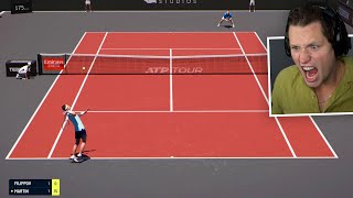 This Tennis Simulator is Unreal TIEBREAK [upl. by Lishe]