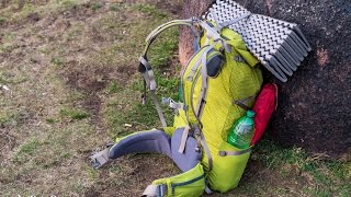 Trekking Ausrüstung  Sehr leichter Trekkingrucksack für eine mehrtägige Wanderung [upl. by Ahsiral]