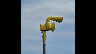 ACA Allertor 125 Tornado Siren Floral Hill Cemetery New London WI [upl. by Halliday]