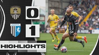 HIGHLIGHTS  NOTTS COUNTY 01 GILLINGHAM [upl. by Neleb912]