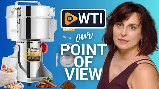 CGOLDENWALL Electric Grain Grinder  Our Point Of View [upl. by Deibel277]