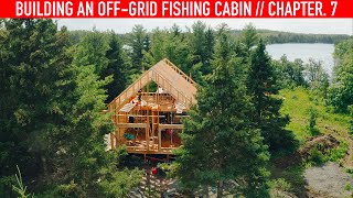 He Drove 22 Hours To Help  Building An Off Grid Fishing Cabin  Chapter 7 [upl. by Sarazen170]