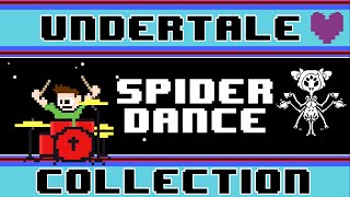 Spider Dance Undertale Acoustic Drum Cover  The8BitDrummer [upl. by Nallad]