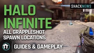 Halo Infinite  All Grappleshot Spawn Locations [upl. by Faso]