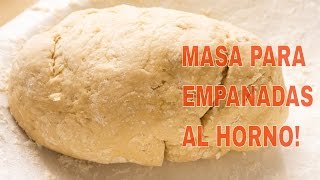 Masa para empanadas al horno  recetas de cocina [upl. by Assilen]