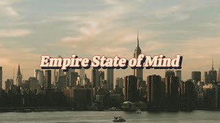 JAYZ ft Alicia Keys Empire State of Mind Lyrics [upl. by Nirot]