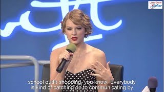 Learn English with Taylor Swift Talk Show  English Subtitles [upl. by Akinajnat]