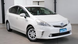 2012 Toyota Prius Alpha G 7Seater Hybrid [upl. by Alleyne92]