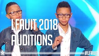 Amine et Yassine  Auditions  Frances got talent 2018 [upl. by Sidra]