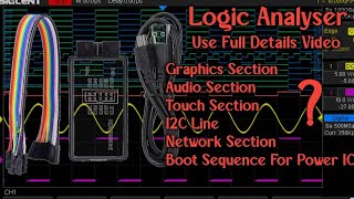 Logic Analyser Use Full Details Video And Checking The all Section  DSO Alternative Logic Analyser [upl. by Nyvrem839]