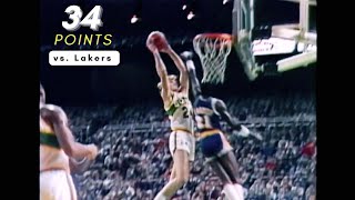 Sonics vs Lakers 12131984 Highlights – Tom Chambers 34 Points [upl. by Angelika]