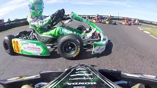 CRASH Crash Compilation from British Karting Champs Rd 9 [upl. by Atteuqnas]