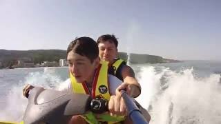 Hotel Parkhotel Golden Beach Bulgarien  Aquabike [upl. by Tryck]