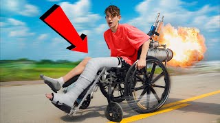 I Surprised My Brother With A Custom Wheelchair [upl. by Spiro]