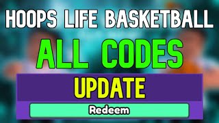 New Hoops Life Basketball Codes  Roblox Hoops Life Codes April 2024 [upl. by Atiuqihc]