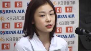 SSTV 김연아 거취 발표 quot소치올림픽 후 현역 은퇴하겠다quot [upl. by Alyssa]