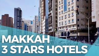 Makkah 3 stars hotels  Makkah best hotels  Makkah Hotels near Haram in Hindi [upl. by Bluh507]