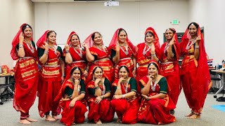 Practice Dance video 2 India fest 2024 MP folk dance [upl. by Poliard]