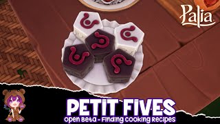 Palia  Petit Fives  Finding Cooking Recipes [upl. by Pincince]