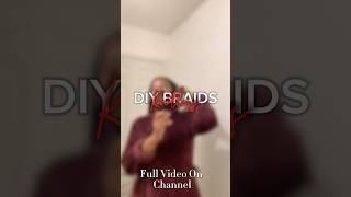 You can do it too vlogmas diyknotlessbraids holidaybraids [upl. by Leonor]