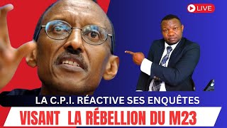 ACTU ÉCLAIRÉES 1710La CPI Relance ses Enquêtes la Rébellion du M23 Soutenue par le Rwanda visée [upl. by Shutz]