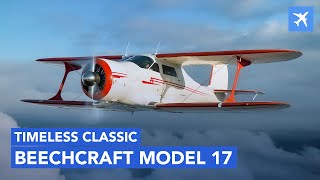 Beechcraft Staggerwing – Review Specs and History of Timeless Classic [upl. by Adnylam723]