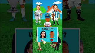 Who Owns Each Object Ronaldo vs Messi vs Mr Beast vs Georgina [upl. by Ahsilem]